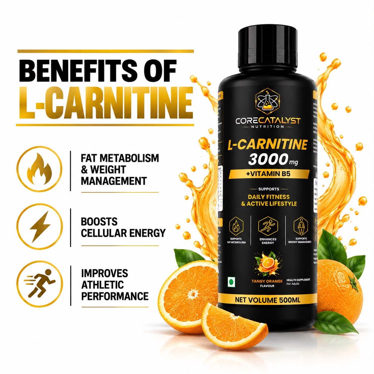 CoreCatalyst L-Carnitine (500 ml)