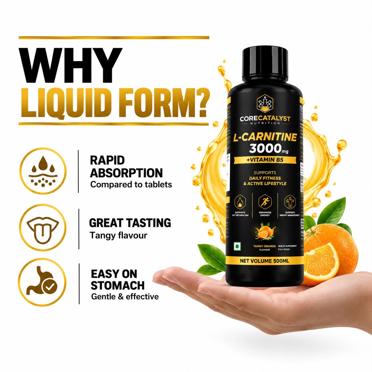 CoreCatalyst L-Carnitine (500 ml)