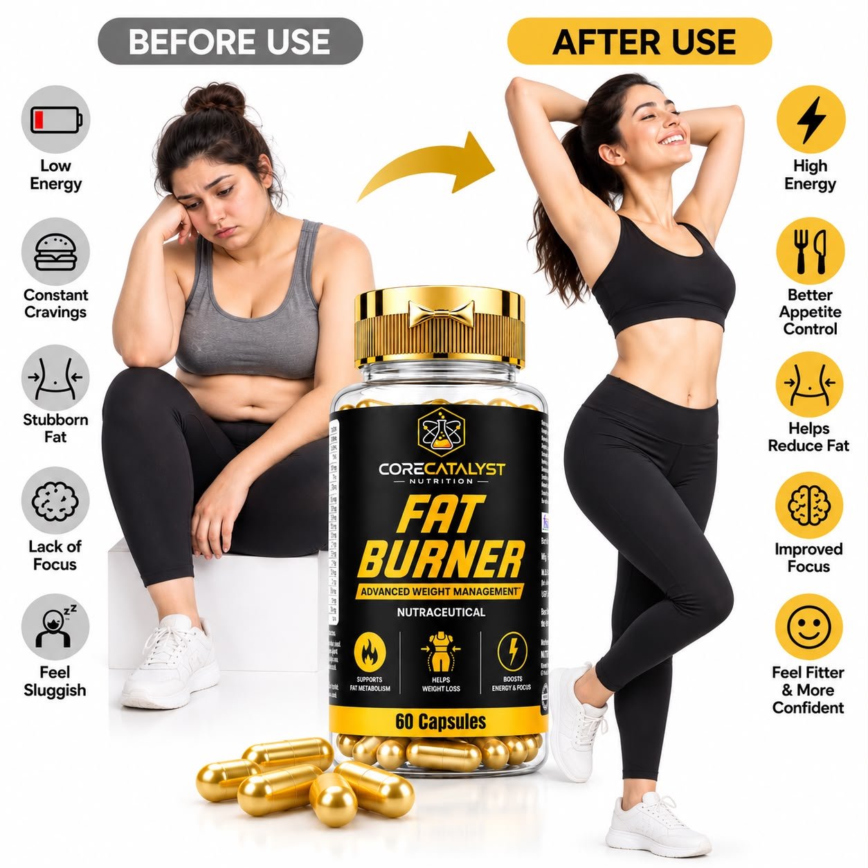 CoreCatalyst Fat Burner (60 Capsules)